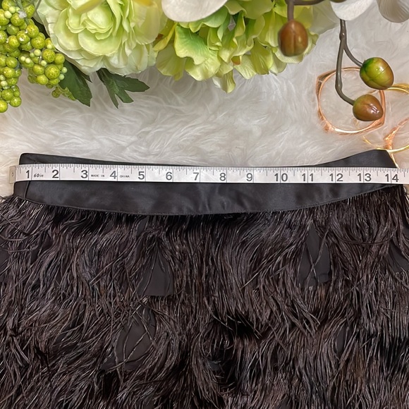 Express Ostrich Feathered Skirt - Picture 11 of 14